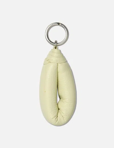 Lemaire Padded Keyring In White