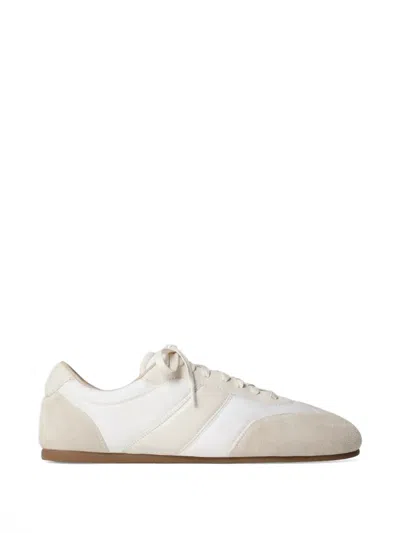 Lemaire Paneled Low-top Sneakers In Neutral