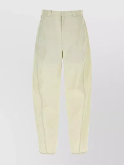 LEMAIRE PANT COTTON BLEND STRAIGHT LEG