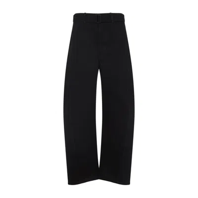Lemaire Pantalone Twisted In Black
