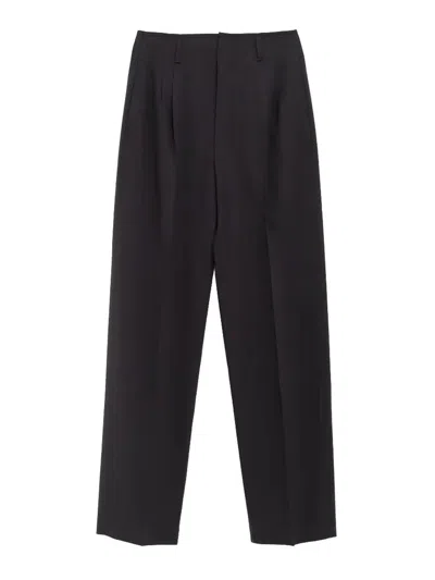 Lemaire Pantalones De Sastrería - Negro