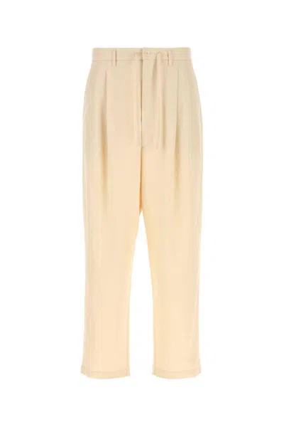 Lemaire Pant Wool Blend Back Pockets