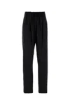 Lemaire Drawstring Parachute Pants In Black