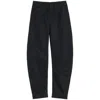 Lemaire Tapered Casual Pants In Black