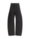 Lemaire Women Curved Jeans In Black