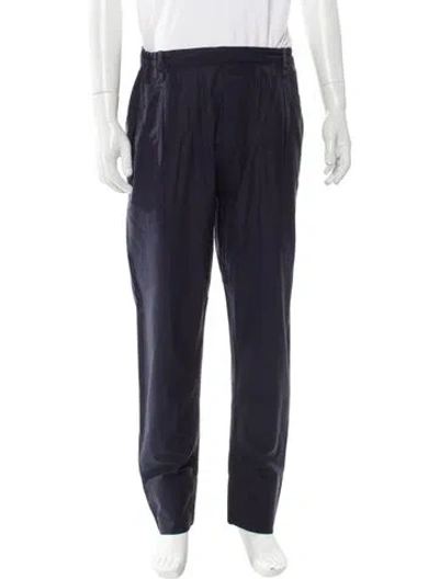 Pre-owned Lemaire Pants In Blue