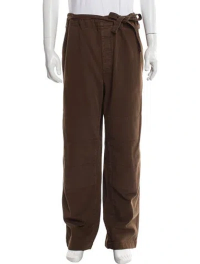 Pre-owned Lemaire Pants In Brown