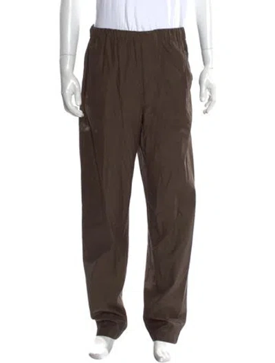 Pre-owned Lemaire Pants In Brown