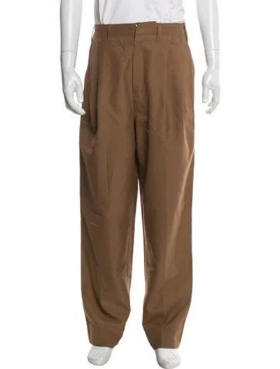 Pre-owned Lemaire Pants In Brown