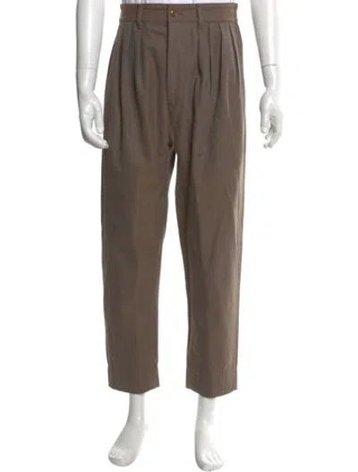 Pre-owned Lemaire Pants In Brown