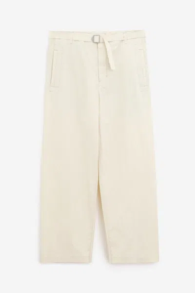 Lemaire Trousers In White
