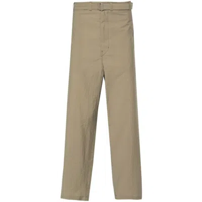 Lemaire Trousers In Green