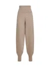 Lemaire Pants In Latte Coffee