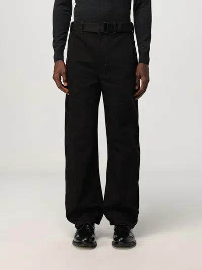 LEMAIRE LEMAIRE PANTS MEN COLOR BLACK,H22757002