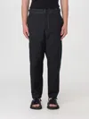 Lemaire Cotton-blend Tapered Pants In Black