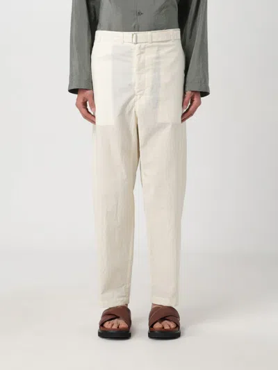 Lemaire Pants  Men Color White In White