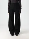 Lemaire Wide-leg High-rise Jeans In Schwarz