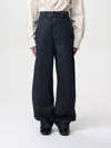 Lemaire Indigo Twisted Belted Jeans In Blau