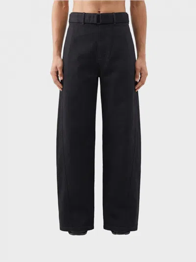 Lemaire パンツ  メンズ カラー ブラック In Black