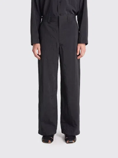 Lemaire Pants Men  In Black