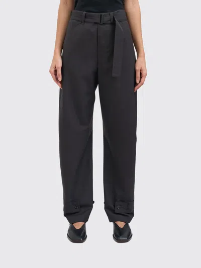 Lemaire Pants Woman  In Gray