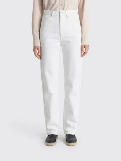 Lemaire Pants  Woman Color Milk In White
