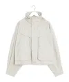 Lemaire Parachute Blouson Jacket Stone Beige In Pattern
