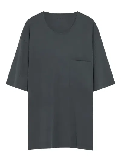 Lemaire Patch-pocket T-shirt In Gray