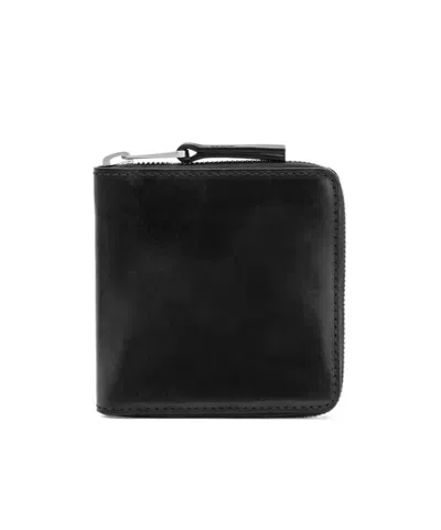 Lemaire Patina Zip Compact Bi Fold In Black