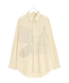 Lemaire X Philippe Weisbecker Relaxed Shirt In Yellow