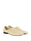 Lemaire Off-white Leather Slippers In Neutrals