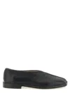 Lemaire Flat Piped Slippers In Black
