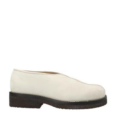 Lemaire Piping Sandals In White