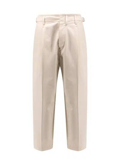 LEMAIRE PLEATED CARROT DENIM TROUSER