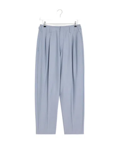 Lemaire Pleated Casual Pants In Gray