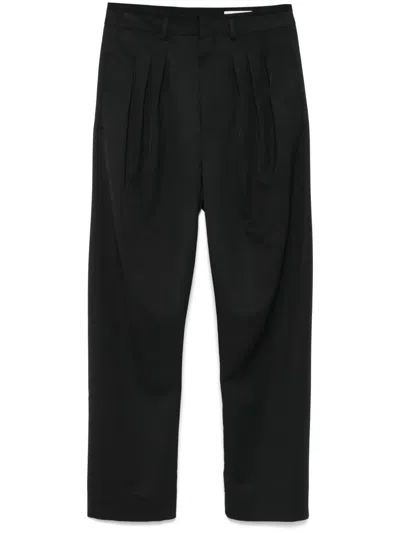 Lemaire Pleated Tailored Pants In Multicolor