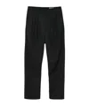Lemaire Pleated Tailored Pants In Black