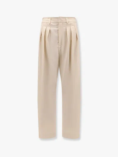 Lemaire Pleated Tailored Wool Blend Trouser