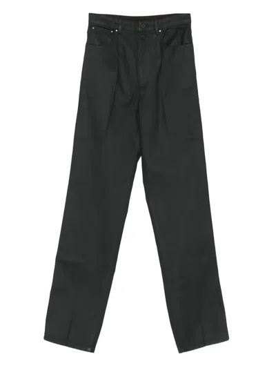 Lemaire Pleated Trousers In Black