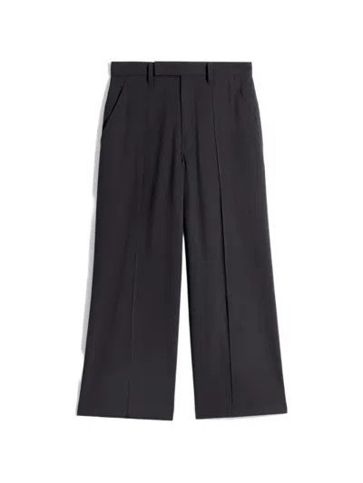 Lemaire Pleated Trousers In Black