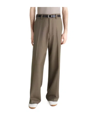 Lemaire Pleated Trousers In Gray