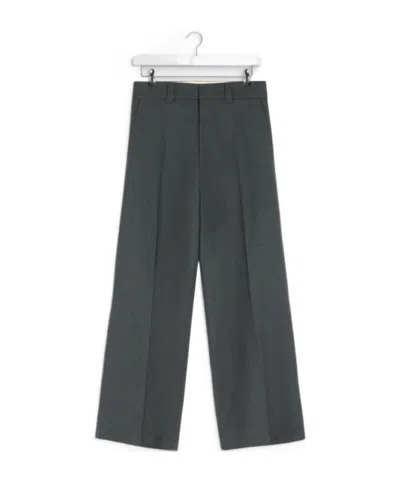 LEMAIRE LEMAIRE PLEATED STRAIGHT-LEG TROUSERS
