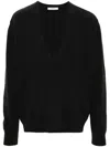 LEMAIRE PLUNGING V-NECK SWEATER