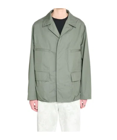 Lemaire Pocked Detailed Shirt In Gray