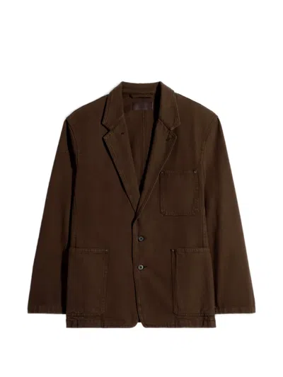 Lemaire Pocket Blazer In Brown