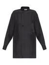 Lemaire Pocket Button Shirt In Black