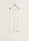 Lemaire Maxi Buttoned Wrap Skirt