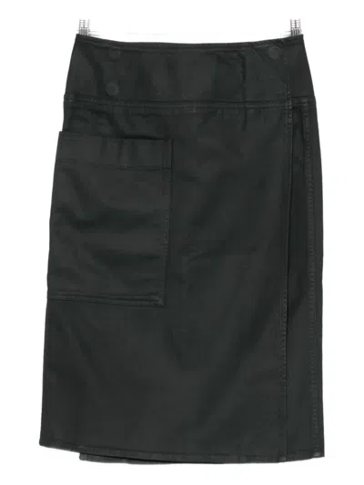 LEMAIRE POCKET MIDI STRAIGHT SKIRT