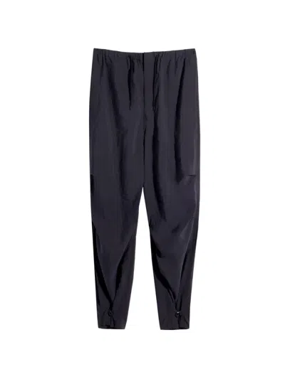 Lemaire Pocket Parachute Trousers In Black