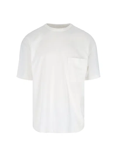 LEMAIRE POCKET T-SHIRT - WHITE